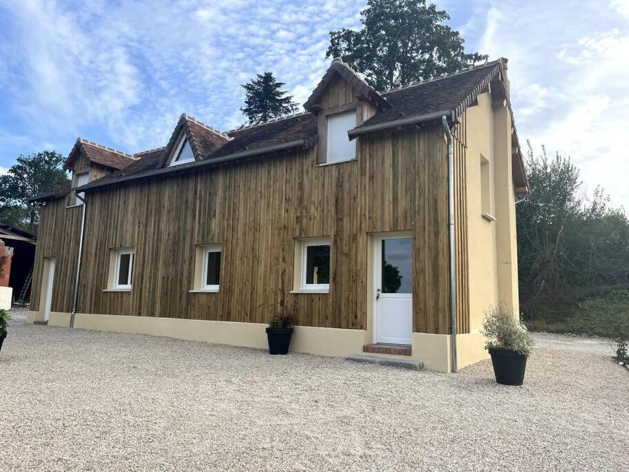 La Maison Du Perche Avec Jacuzzi Saint-Martin-des-Pezerits Экстерьер фото