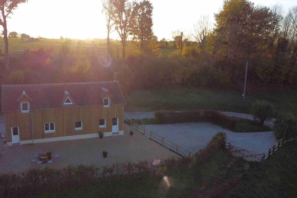 La Maison Du Perche Avec Jacuzzi Saint-Martin-des-Pezerits Экстерьер фото